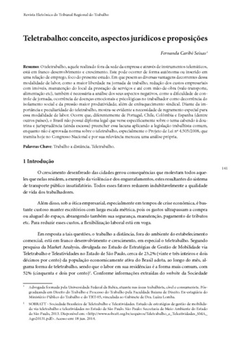 Manual de Orientação Do Teletrabalho 2018 - Atualizado Abril 2019, PDF, Trabalho à distância