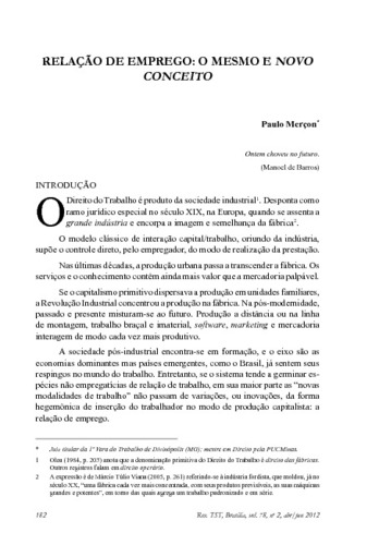 PDF) O efeito expansionista do direito do trabalho frente a revolução 4.0  no Brasil